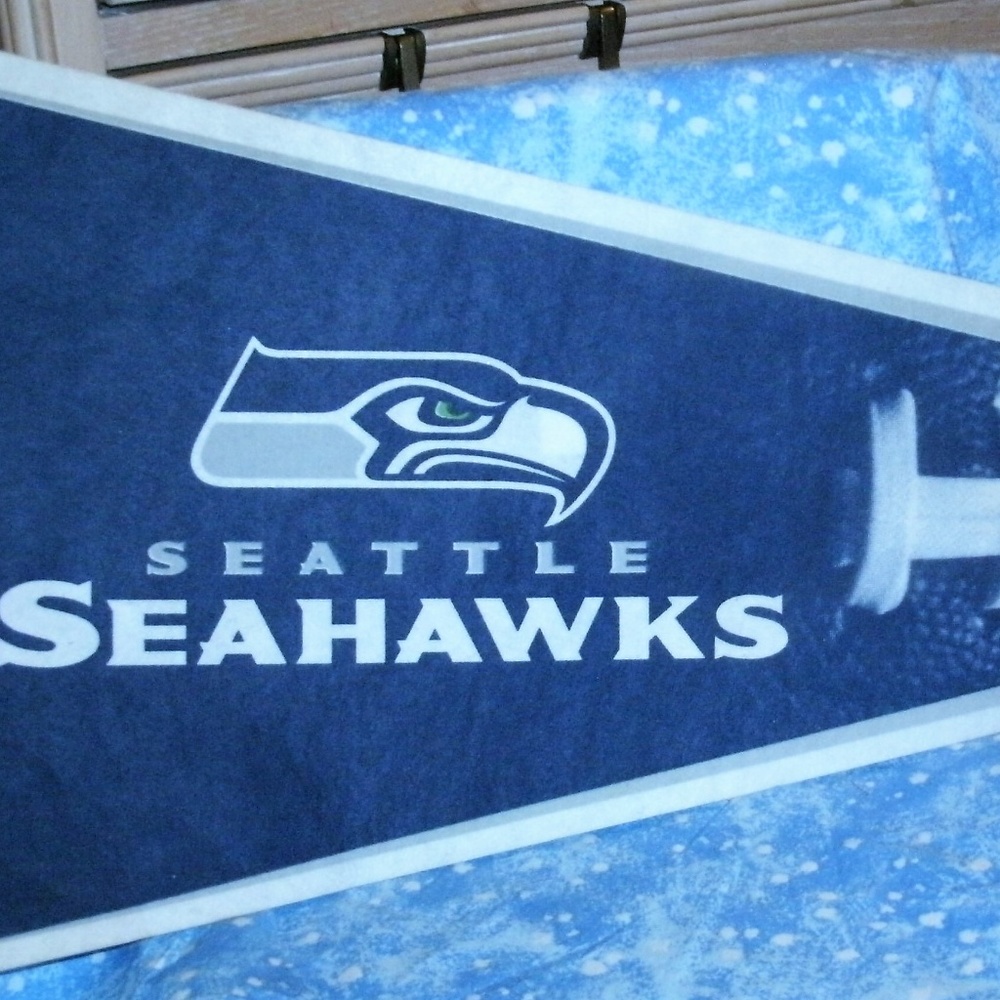 🏈Seattle Seahawk's Pennant